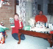 Mike and Trudy - xmas 1998