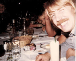 Lmike at Rosina's 50th Birthday party1983