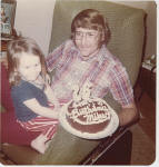 Mike's 26th Birthday with Amy - Nov1974